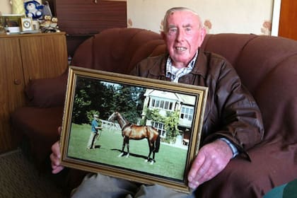 Jim Fitzgerald, en una entrevista en su casa cerca de Ballymany Stud, con el recuerdo de sus días junto a Shergar