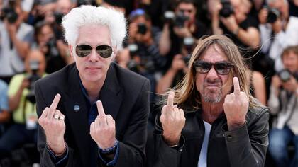 Jim Jarmusch e Iggy Pop, sin palabras