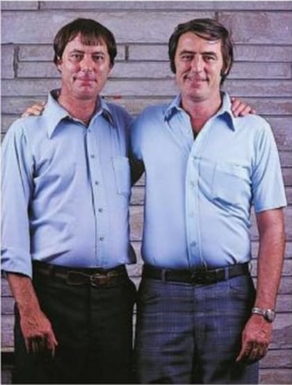 Jim Lewis y Jim Springer, reunidos
