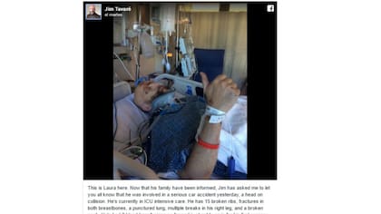 Jim Tavaré, en grave estado