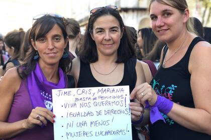 Jime, Cris y Mariana enumeraron cuáles son los principales reclamos