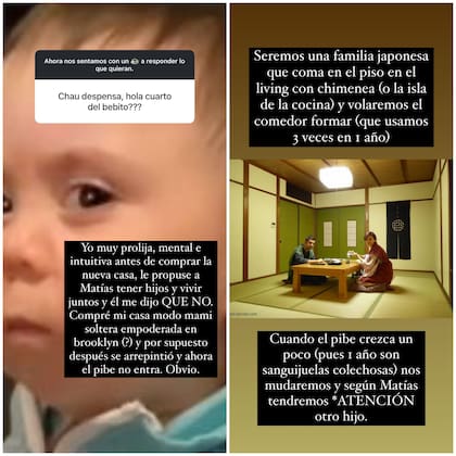 Jimena Barón adelantó que tendrán que agrandar la casa y a posterior, comprar una nueva