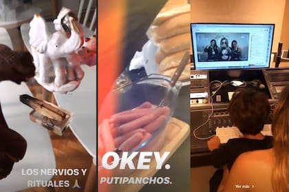 Jimena Barón compartió la previa del lanzamiento en su cuenta de Instagram