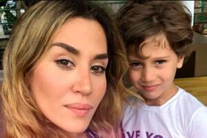 Jimena Barón cumplió un pedido especial de su hijo y él no pudo contener la alegría