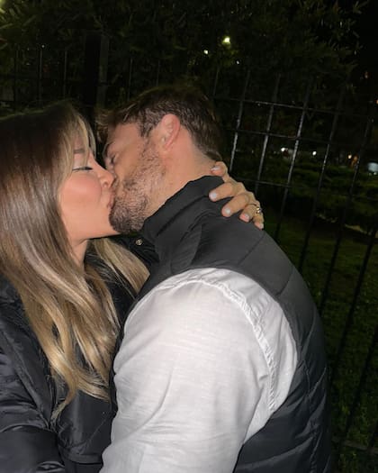 Jimena Barón festejó la noticia con su novio Matías Palleiro (Foto: Instagram/@jmna)