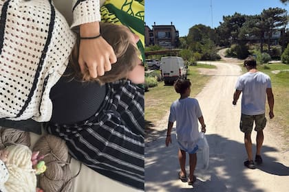 Jimena Barón mostró la intimidad de sus vacaciones en la costa con Momo y Matías (Foto: Instagram @jmena)