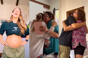 Jimena Barón mostró las reacciones de sus seres queridos a su embarazo