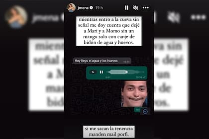 Jimena Barón reveló el chat con la niñera de su hijo (Foto Instagram @jmena)