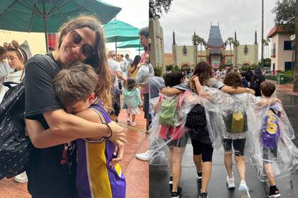 Jimena Barón viajó a Disney con su madre y su hijo (Foto: Instagram @jmena)