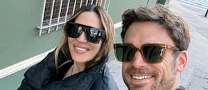 Jimena Baron y Matías Palleiro celebraron la primera semana de su hijo Arturo
