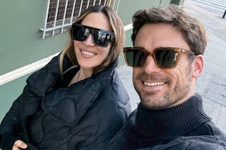 Jimena Baron y Matías Palleiro celebraron la primera semana de su hijo Arturo