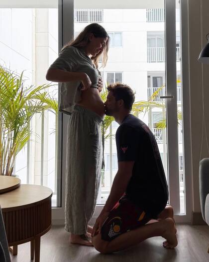 Jimena Barón y Matías Palleiro están en la dulce espera (Foto: Instagram @tumapalleiro)