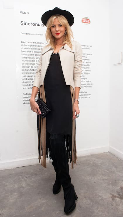 Jimena Buttigliengo apostó a los flecos