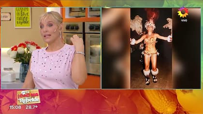 Jimena Monteverde explicó por qué desfiló en el corso y dio detalles de la vestimenta que usó