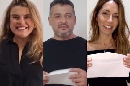 Jimena Piccolo, Diego Mesaglio y Georgina Mollo (Foto: Captura de video / Instagram)