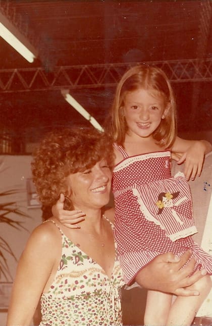 Jimena y su mamá, Norma Monfardini