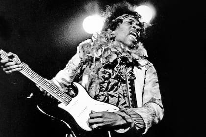 Jimi Hendrix en el Monterey Pop Festival, en 1967