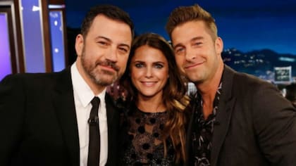 Keri Russell y Scott Speedman se reunieron en 2017 en el programa de Jimmy Kimmel