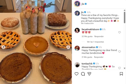 JLo mostró las banderas de Puerto Rico en las botellas que acompañaron a los postres
