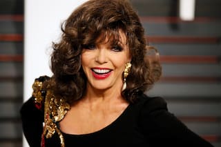 Joan Collins: una vida compartida entre maridos, amantes, sexo y escándalos