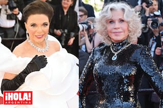 A sus 92 y 88 años, Joan Collins y Jane Fonda deslumbraron en la alfombra roja del Festival de Cannes