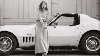 Joan Didion en los años 70, fotografiada por Julian Wasser