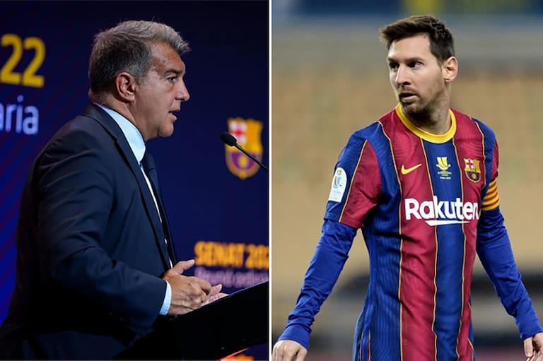 Lionel Messi estalló contra un streamer que lo vinculó con Joan Laporta, presidente del Barcelona: “Mentís... una vez más”