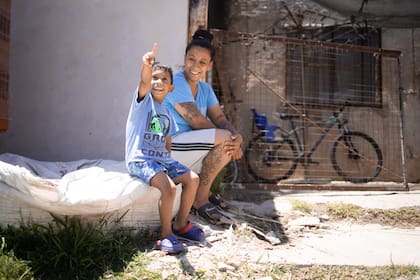 Joana ahora disfruta de estar en su casa: "Ahora se limpia fácil y los chicos no se enferman"