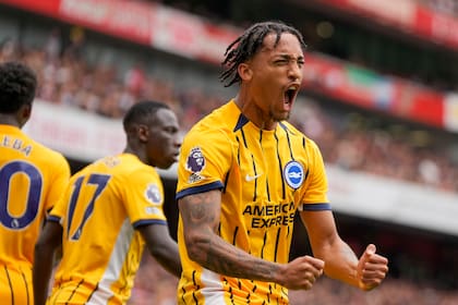Joao Pedro, con la camiseta de Brighton, equipo en el que tuvo un gran paso durante dos temporadas