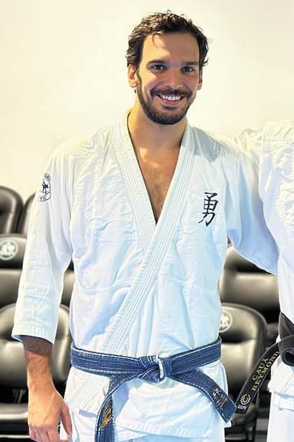 Joaquim Valente, el instructor de jiu-jitsu que es su actual pareja y a quien se señaló como el tercero en discordia en la separación de la modelo y Tom Brady.

