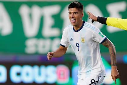 Joaquín Correa marcó el gol del triunfo en la última visita de la selección argentina a Bolivia