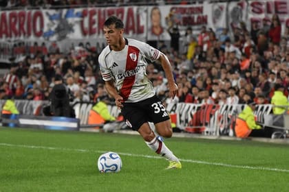 Joaquín Freitas, titular: un delantero con presente y futuro en el River de Coudet