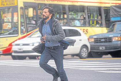 Joaquín Furriel, en El jardín de bronce