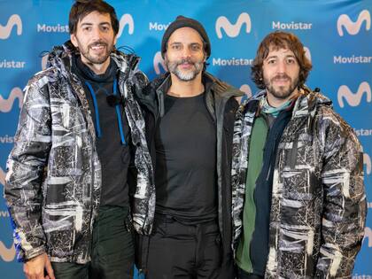 Joaquín Furriel junto a sus "aprendices", Santiago Korovsky y Martín Piroyansky