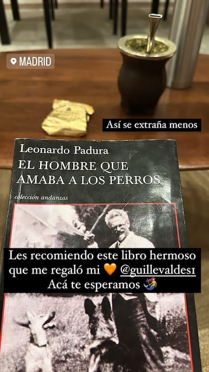 Joaquín Furriel mostró el regalo que le hizo Guille Valdés