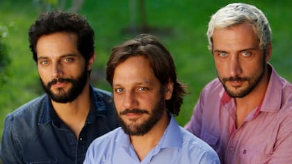 Joaquín Furriel, Rodrigo de la Serna y Luciano Cáceres