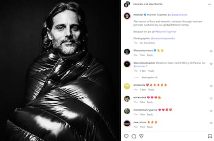 Joaquín Furriel viajo a Aspen para participar de un evento de Moncler (Instagram: @joacofurriel)