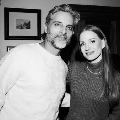 Joaquín Furriel y su encuentro con Jessica Chastain.