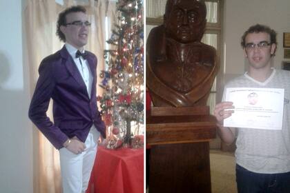 Joaquín García Pagnanelli, al terminar la escuela secundaria