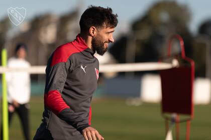 Joaquín Laso, defensor central de Independiente, sería titular en el clásico frente a Racing