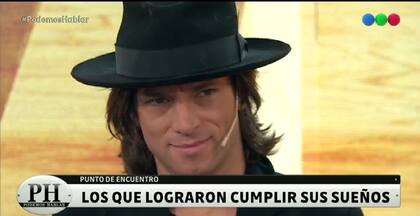 Joaquín Levinton durante su paso por PH: Podemos Hablar