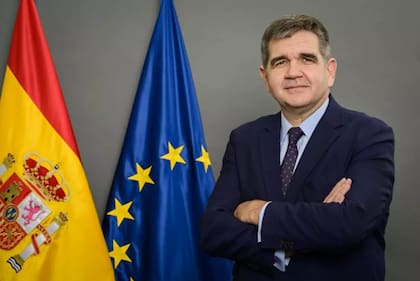 Joaquín María de Arístegui Laborde, embajador de España en Buenos Aires.