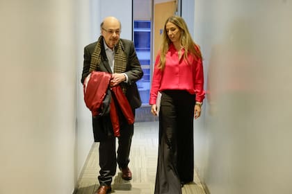Joaquín Morales Solá y Paz Rodríguez Niell en la previa de LA NACION +cerca actualidad, el ciclo exclusivo para suscriptores de LA NACION