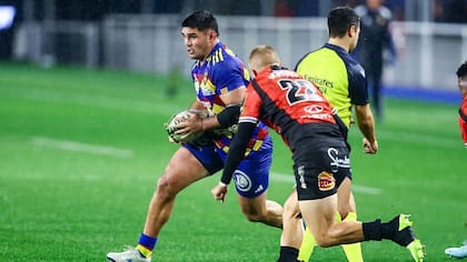 Joaquín Oviedo fue la figura de Perpignan, que igualó ante Lions