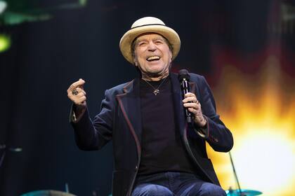 Joaquín Sabina en su despedida porteña, el 28 de abril de este año