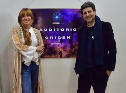 Jochi Lezica y Ailin Bisi, organizadores del Congreso Origen