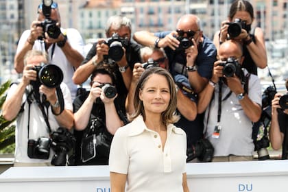 Jodie Foster durante el Festival Internacional de Cine de Cannes
