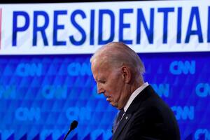 El video de los momentos de Biden en el debate con Trump que provocaron pánico entre los demócratas