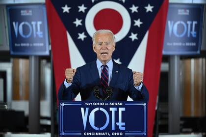 Joe Biden en campaña