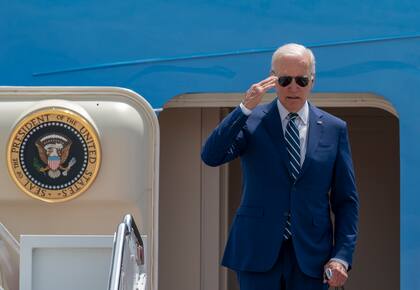 Joe Biden es el anfitrión de la cumbre en Los Angeles. (AP Photo/Gemunu Amarasinghe)